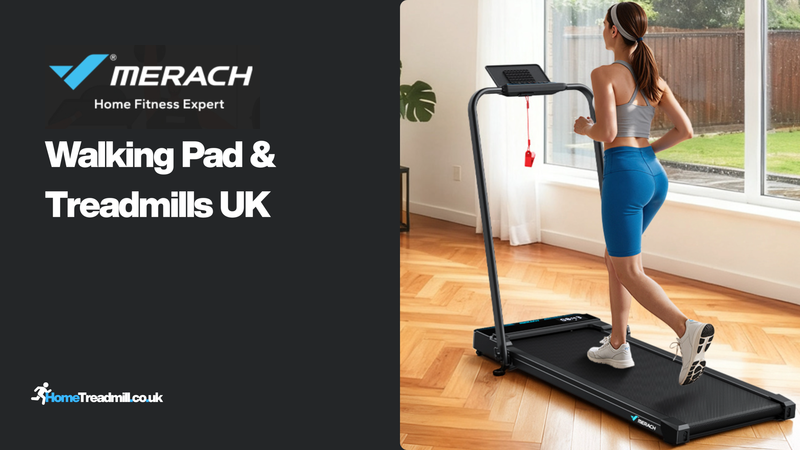 Merach walking pad and treadmill range including T25, NovaWalk W50, T12 foldable treadmill, and T31 heavy-duty treadmill