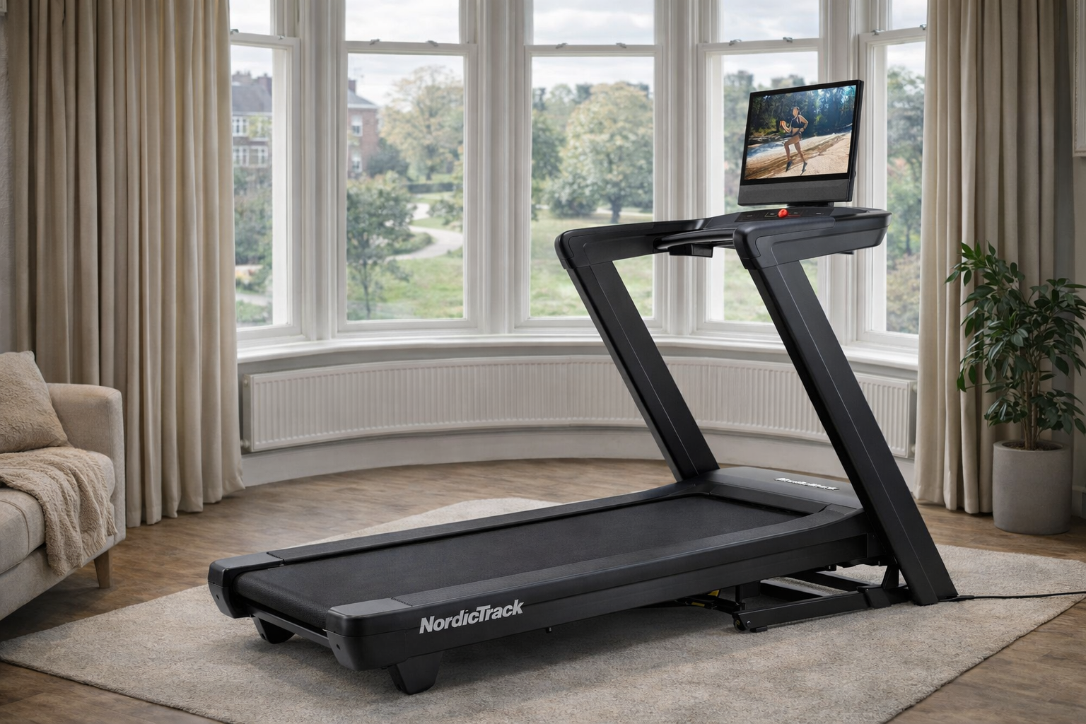 NordicTrack Commercial 2450 treadmill with 15% incline and decline