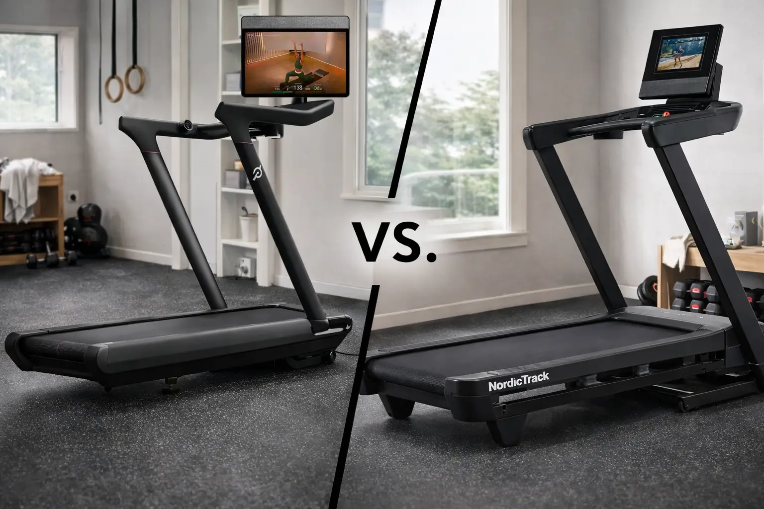 NordicTrack Commercial 2450 vs. Peloton Tread