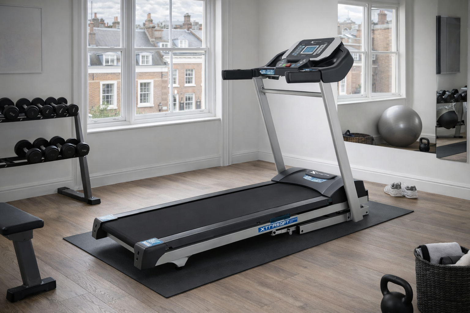 Xterra TRX2500 compact folding treadmill with XtraSoft cushioning deck