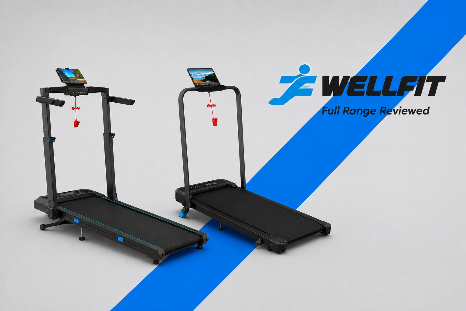 WellFit treadmill range compared: the TM037, TM015, TM032, TM007 and TM029 Pro