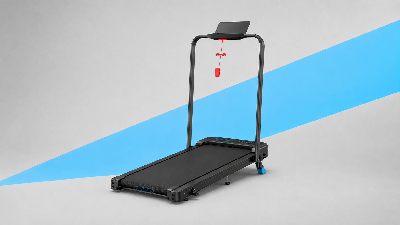 Wellfit TM037 walking pad in black