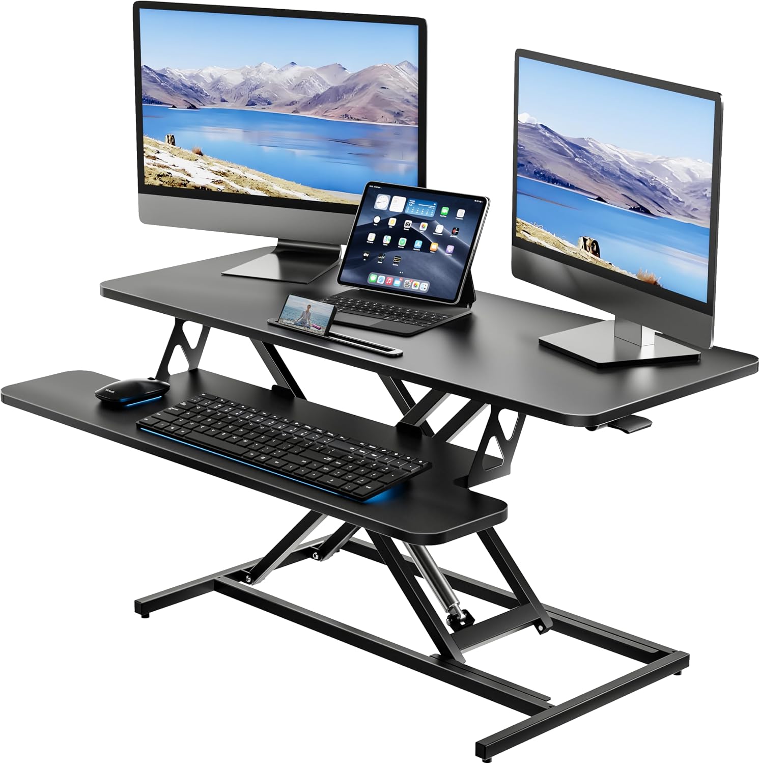 ERGOMAKER 101cm standing desk converter