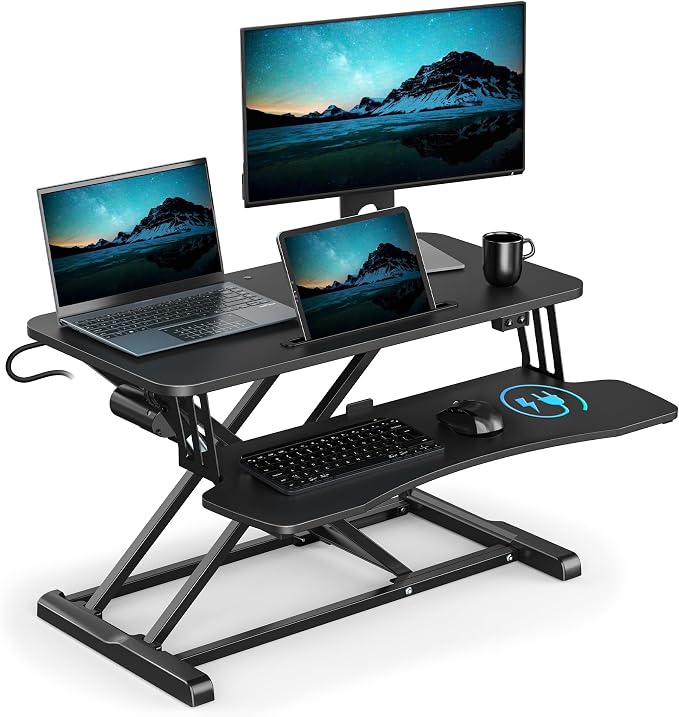 VonHaus Electric Standing Desk Converter