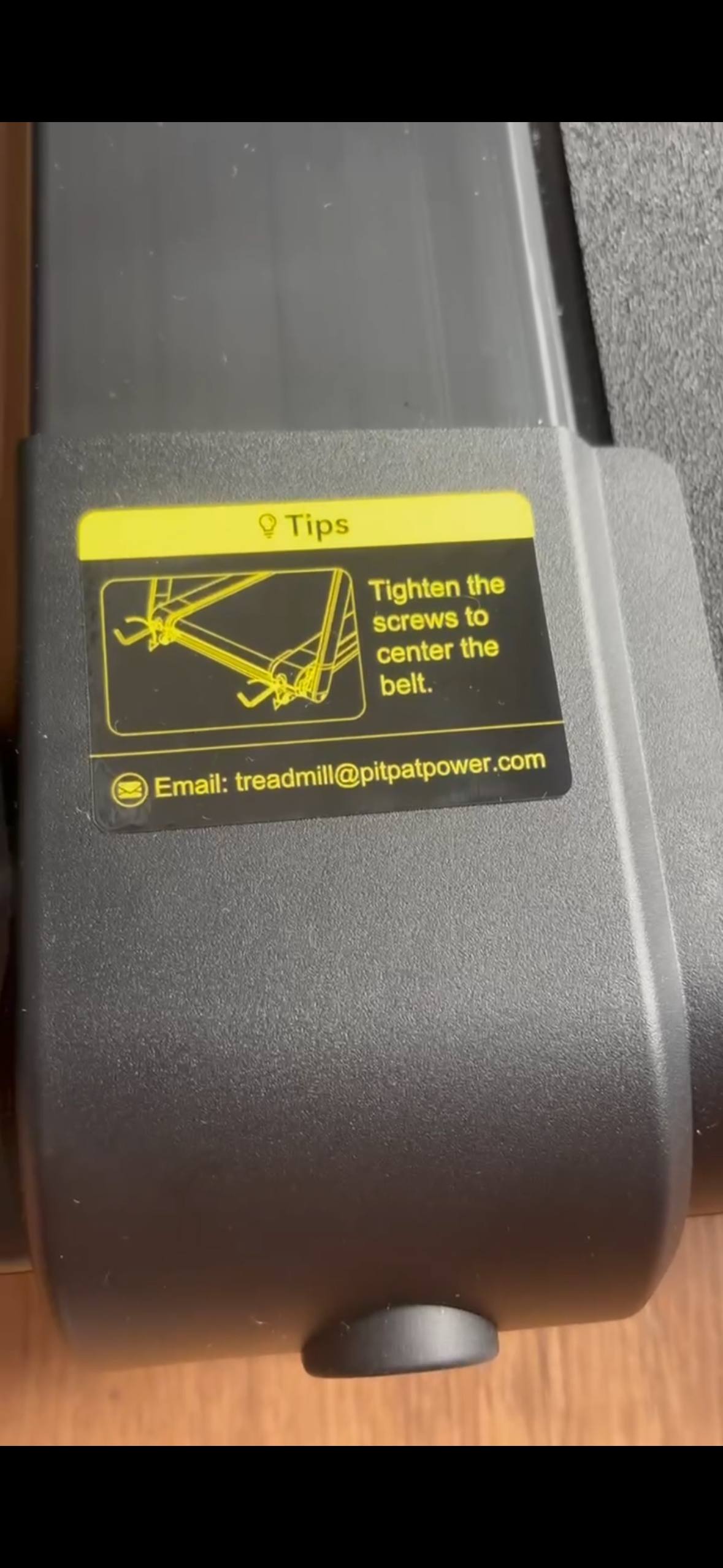 Belt alignment adjustment points