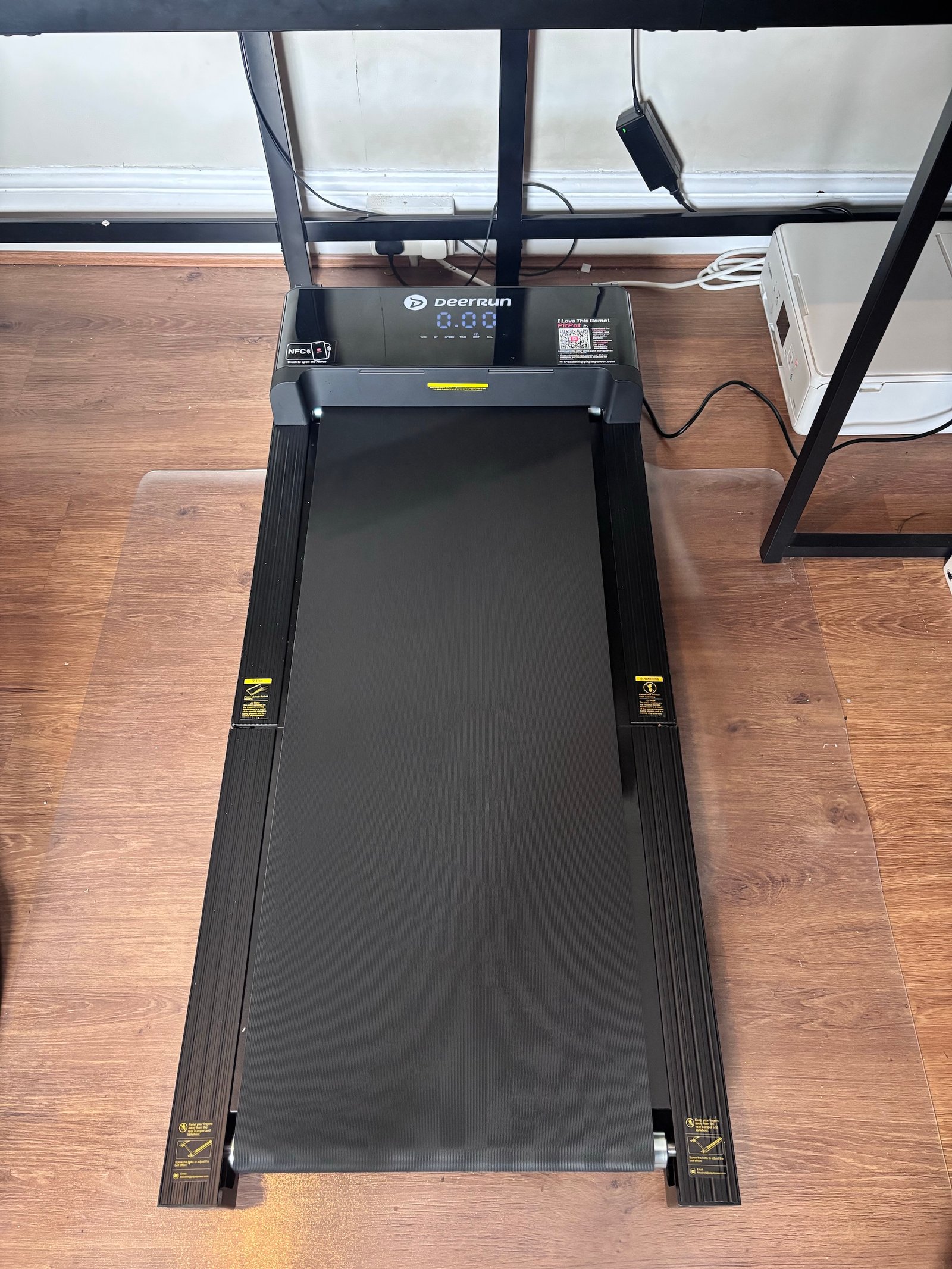 DeerRun Z20: deployed and running under a desk