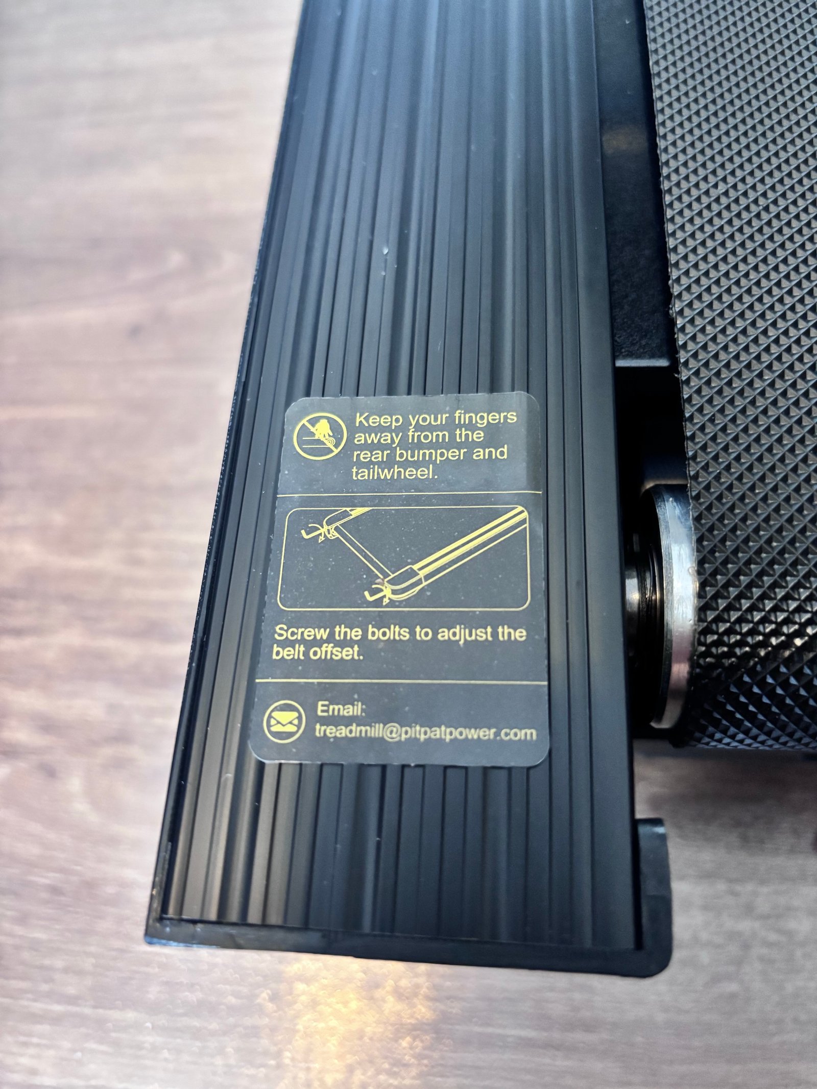 DeerRun Z20: belt-centring (offset) instructions